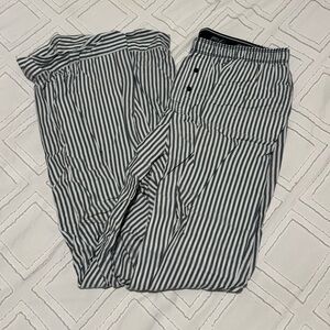 VS Pink Green Stripe Sleep Pants